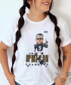 Vintage Jim McMahon San Diego Chargers Caricature T shirt