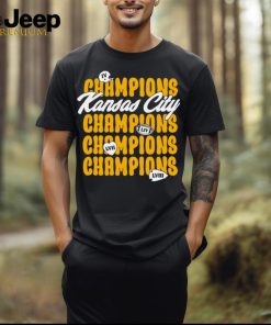 Vintage Kansas City Champions Helmet shirt