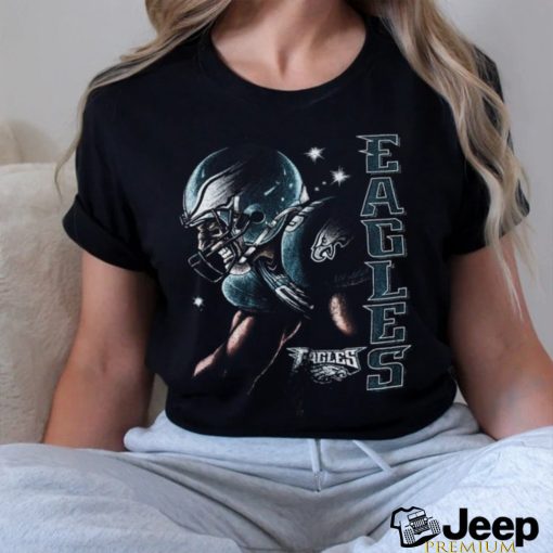 Vintage NFL Philadelphia Eagles Football Sports Caricature Style Tee Tshirt