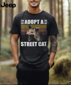 Vintage Opossum Possum Adopt A Street Cat T Shirt