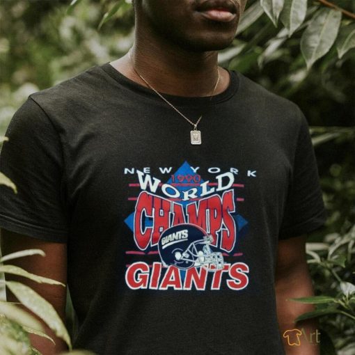 Vintage Original 1990 NFL New York Giants SuperBowl Champs T Shirt