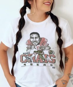 Vintage Roger Craig San Francisco 49ers Caricature T shirt Nfl football 1987