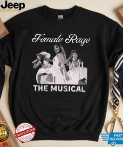 Vintage Taylor Swift TTPD Female Rage The Musical Shirt