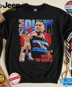 Vintage superstar CM Punk best in the World shirt