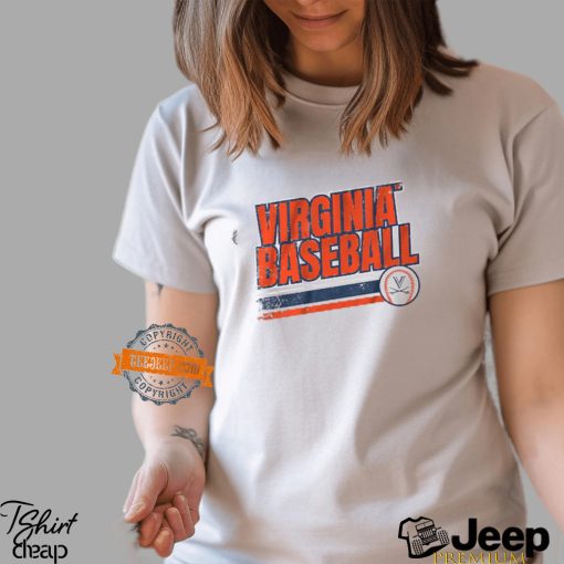 Virginia Cavaliers Retro Baseball T Shirt