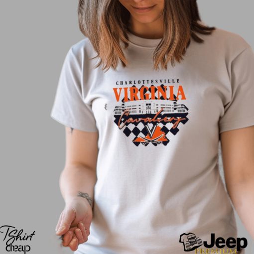 Virginia Cavaliers hyper local stadium checkerboard shirt