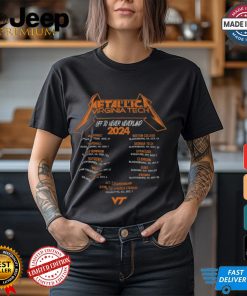 Virginia Tech Hokies Metallica Retro T Shirt