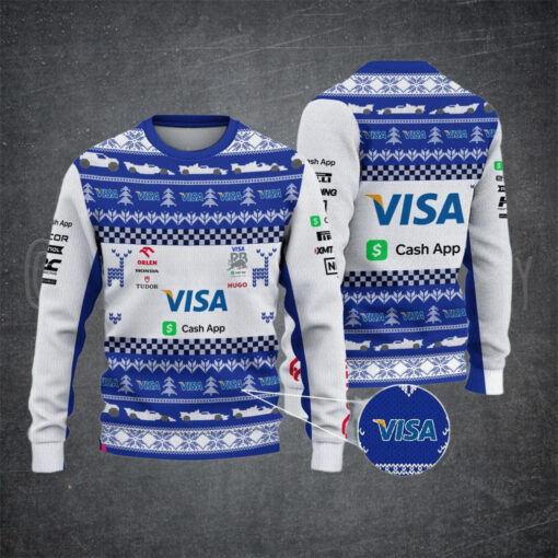 Visa Cash App RB PURS1548 ugly sweater