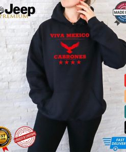 Viva Mexico cabrones eagle graphic T shirt