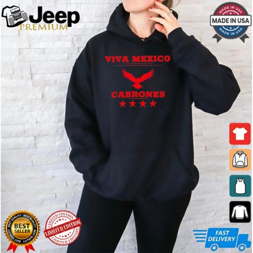 Viva Mexico cabrones eagle graphic T shirt