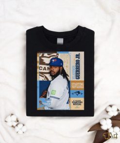 Vladimir Guerrero Jr Toronto Blue Jays Starting Designated Hitter All Star Starters Revealed 2024 shirt