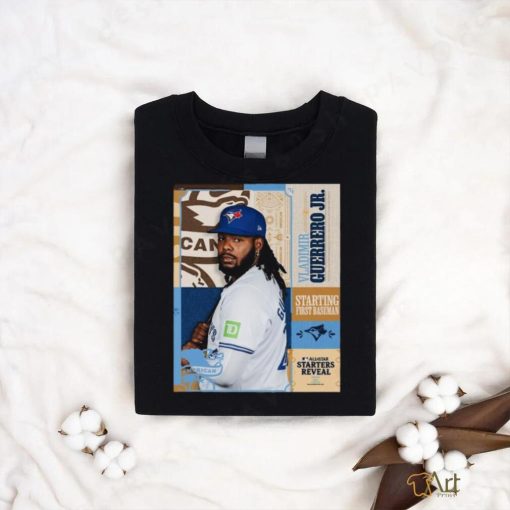 Vladimir Guerrero Jr Toronto Blue Jays Starting Designated Hitter All Star Starters Revealed 2024 shirt