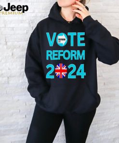 Vote Reform 2024 Reform UK shirt