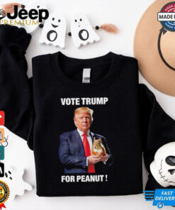 Vote Trump for peanut shirt