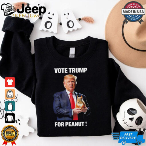 Vote Trump for peanut shirt