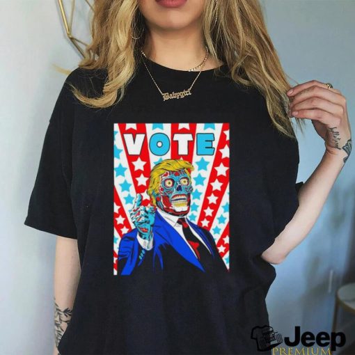 Vote Trump zombie shirt