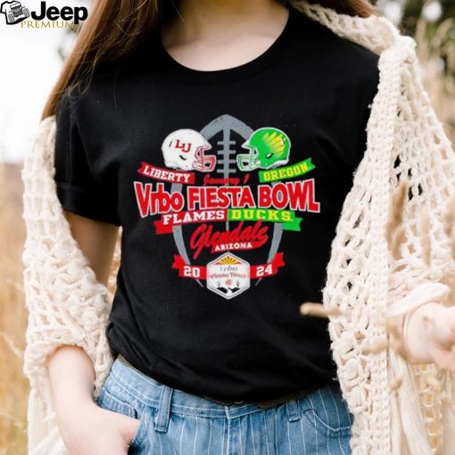 Vrbo fiesta bowl glendale Arizona Liberty Flames vs Oregon Ducks shirt