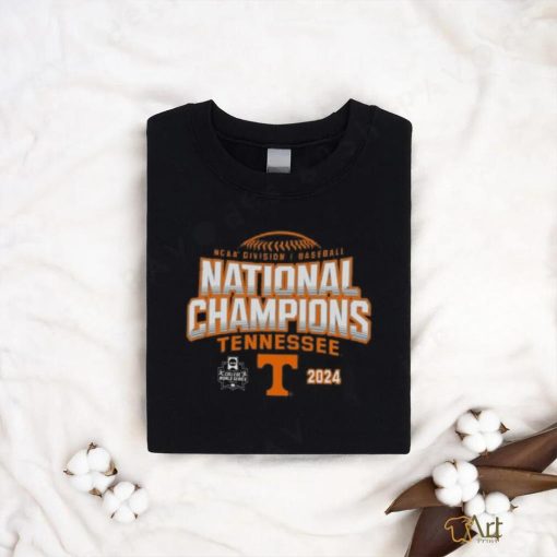 Champion Black Tennessee Volunteers 2024 NCAA Men's Baseball College World Series Champions T Shirt