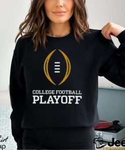 College Football Playoff Logo Black T Shirt