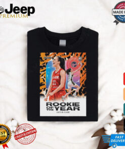 WNBA 2024 Kia Rookie of the Year is Caitlin Clark Indiana Fever Poster t shirt