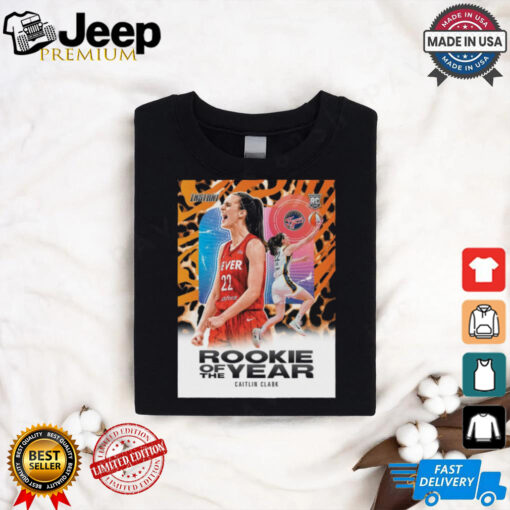 WNBA 2024 Kia Rookie of the Year is Caitlin Clark Indiana Fever Poster t shirt