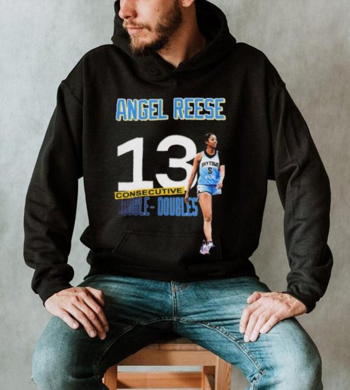 WNBA Chicago Sky Angel Reese Consecutive Double Doubles shirt