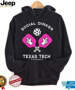 Texas Tech Pickleball social dinker shirt