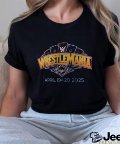 WWE WrestleMania 41 Announcement T Shirt