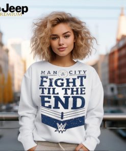 WWE x Manchester City Fight til the End T Shirt