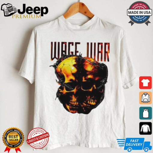 Wage War Band Skulls Shirt