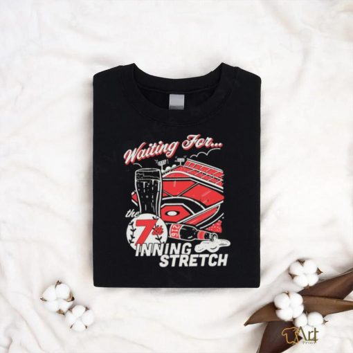 Waiting for 7th Inning Stretch Cleveland Baseball shirt