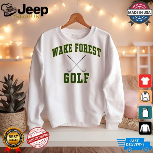 Wake Forest Golf Tee Shirt