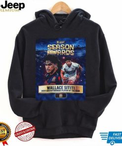 Wallace Sititi Super Rugby Pacific 2024 Breakthrough Player Of The Year Shirt