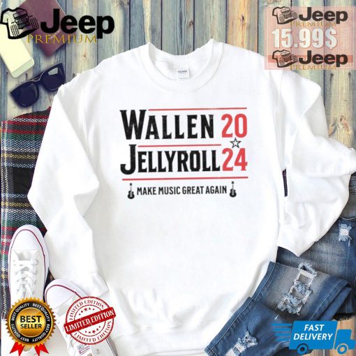 Wallen JellyRoll 2024 Make Music Great Again T Shirt