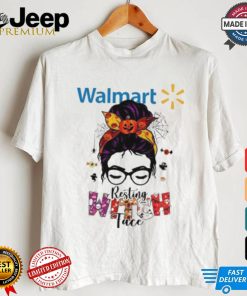 Walmart resting Witch face Halloween 2024 shirt