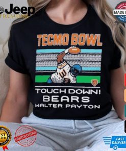 Walter Payton Chicago Bears Tecmo Bowl Retired Player shirt