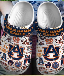 War Damn Eagles Ncaa Sport Crocs