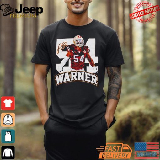 Warner 54 San Francisco 49ers Football Signature Shirt