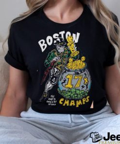 Warren Lotas Champs Boston celtics T shirt