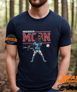 Warren moon houston cartoon shirt