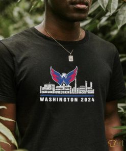 Washington Capitals Ice Hockey Team 2024 City Horizon T Shirt