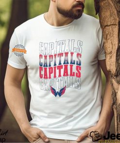 Washington Capitals Starter Four Team Name Logo Shirt