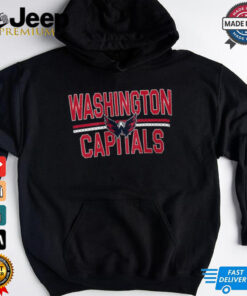 Washington Capitals Starter Mesh Look Team Name Logo Pullover shirt