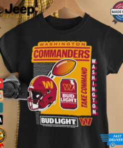 Washington Commanders Bud Light take Command shirt