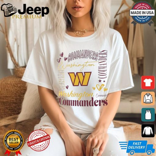 Washington Commanders G III 4Her by Carl Banks T Shirt