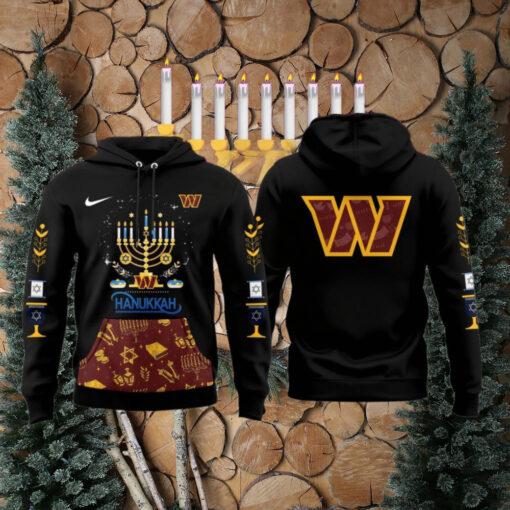 Washington Commanders Happy Hanukkah Fans Favorites New Edition Hoodie