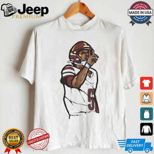 Washington Commanders Jayden Daniels Shhh Shirt