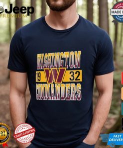 Washington Commanders New Era Black City Team T Shirt