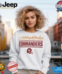 Washington Commanders The NFL ASL Collection by Love Sign Tri Blend T Shirt