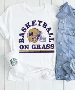 Washington Football Basketball On Grass Shirt